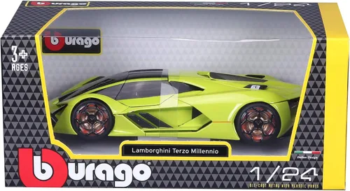 Vista 2 de Bburago 21094G 1/24 1/24 Lamborghini Terzo Millennio-Verde