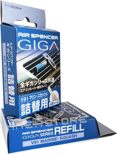 Vista 4 de YirehStore Air Freshener Giga - Recambio surtido de 3 cajas de aroma superior popular – brisa verde, calabaza marina, aroma de calabaza, diseño