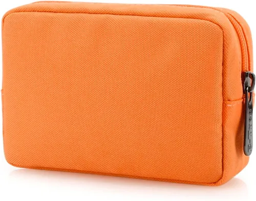 Vista 15 de Bolsa de maquillaje E-Tree, estuche mediano de viaje con cremallera para bolso, estuche de cosméticos con cepillo para el cuidado de la piel