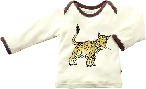 Vista 5 de Babysoy Jane Goodall - Camiseta de manga larga con diseño de animales Grulla