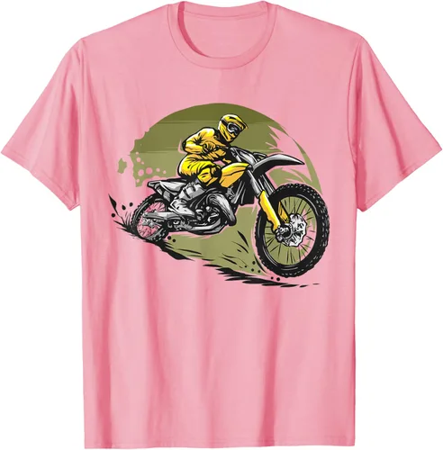 Vista 87 de Camiseta de motocross Supermotard Enduro, Negro, S