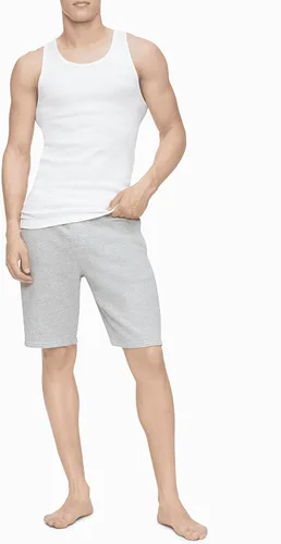 Vista 4 de Calvin Klein Camisetas sin mangas de algodón clásicas para hombre (5 unidades)