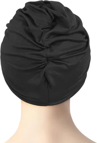 Vista 7 de Gorro de natación de elastano para verano, no impermeable, antideslizante, elástico, para piscina, gimnasio, deportes acuáticos subacuáticos