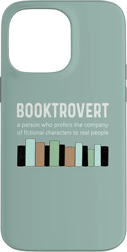 Vista 21 de Booktrovert Book Lover Book Worm Reading Nerd Bookshelf Case for iPhone 17
