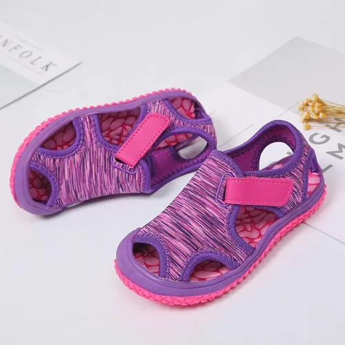 Vista 3 de Niño Lindo Agua Acuática Zapatos NiñosNiñas Sandalias De Playa Ligero Transpirable Verano Deportes Al Aire Libre Cerrado-Toe Zapatos