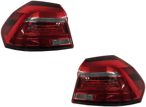 Vista 3 de Para Volkswagen Passat 2016 2017 Conjunto de luz trasera lado del conductor LED Reemplazo para VW2804121 561-945-207-B
