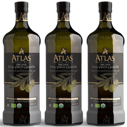 Vista 11 de Atlas - Aceite de oliva virgen extra prensado en frío, rico en polifenoles, de Marruecos, recién cosechado y sin procesar, procedente de una única