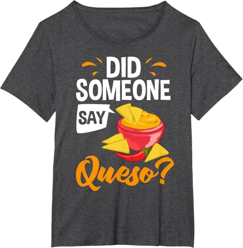 Vista 23 de Queso Dip Camiseta Chile con Queso Salsa Mexican Chips Chile con Queso, Negro
