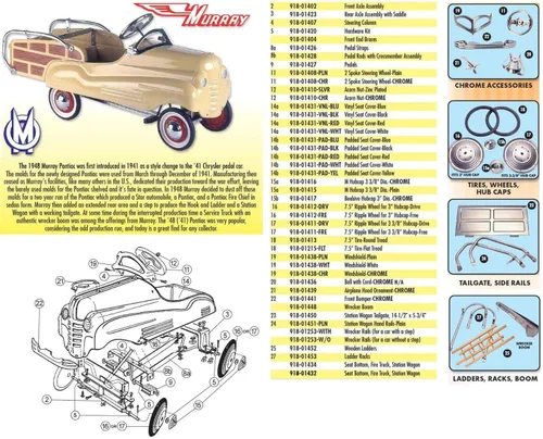 Vista 4 de Speedway Motors Timbre de coche con pedal cromado