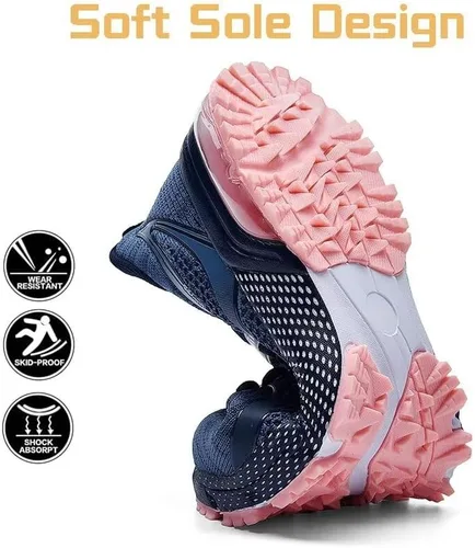 Vista 6 de Lamincoa Zapatos deportivos para correr, antideslizantes, para mujer