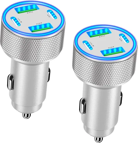 Vista 13 de Apple MFi Certified iPhone 17 Car Charger, 67W Multiport USB-C Car Charger