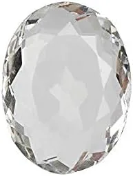 Vista 8 de GEMHUB Juego de 4 cuentas sueltas de topacio blanco de corte mixto de 200 unidades, Gema, Topacio artificial