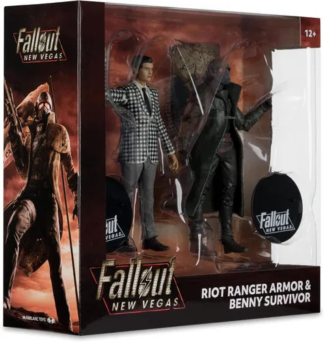Vista 10 de McFarlane Toys - Paquete de 2 de Fallout New Vegas Riot Ranger Armor y Benny