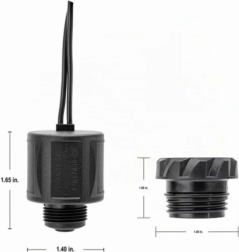 Vista 5 de Solenoyde Orbit 57226-24V para todas las válvulas de aspersor Orbit con adaptador de serie L