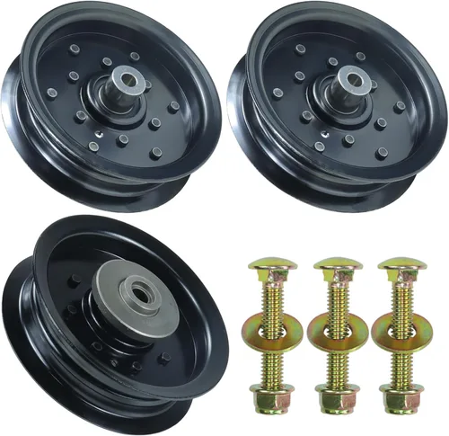 Vista 13 de Paquete de 2 poleas tensoras 197379 que reemplazan a Craftsman 197379, polea tensora Husqvarna 532197379, 196106, 197379, 532196106 Husqvarna