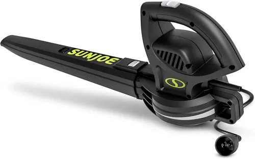 Vista 10 de Sun Joe SBJ597E-GRY 155 MPH 6 Amp, soplador eléctrico multipropósito, gris