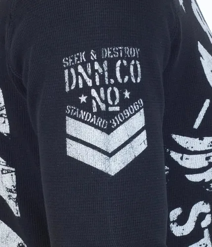Vista 7 de Archaic by Affliction - Camisa térmica de manga larga para hombre, Negro
