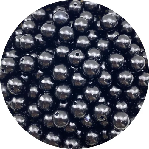 Vista 25 de 3000 cuentas de perlas de 0.118 pulgadas con agujero redondo suelto para decoración del hogar, rellenos de jarrones, manualidades, fabricación