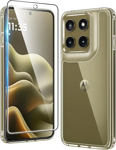 Vista 255 de FNTCASE Funda para Motorola Moto-G Stylus-5G-2024: Cubierta protectora ligera de grado militar para teléfono celular, flexible, antiamarillamiento