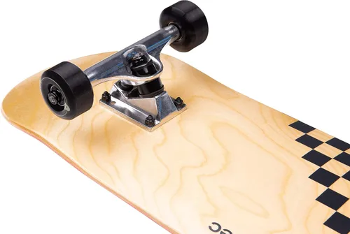 Vista 5 de Retrospec Alameda - Patineta completa Tablero de madera de arce canadiense con ejes de aleación de aluminio de 5.5 pulgadas para desplazamiento