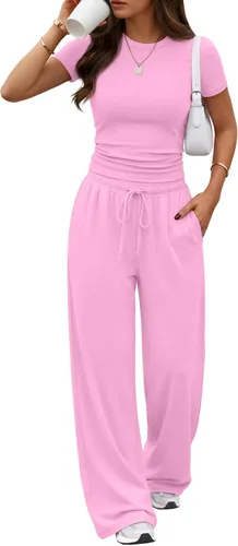 Vista 32 de Trendy Queen Conjunto de descanso de verano de 2 piezas a juego con Amarillo cremoso