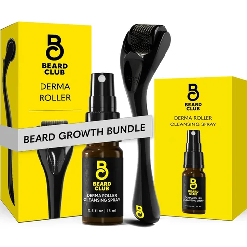 Vista 14 de The Beard Club Derma Roller Spray limpiador - Limpia y prolonga la vida útil del rodillo Derma - 0.5 onzas