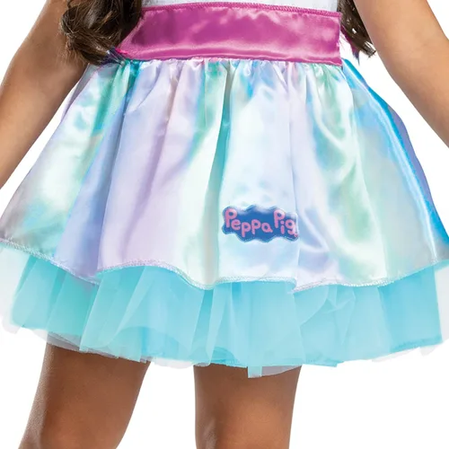 Vista 5 de Disguise Disfraz de unicornio de Peppa para niño, disfraz oficial de Peppa Pig y tocado