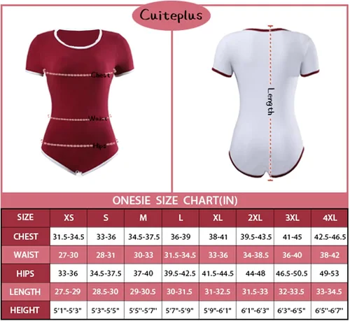 Vista 4 de CutiePlusU Body de algodón con botones y entrepierna para pijamas, leotardo básico, paquete de 2
