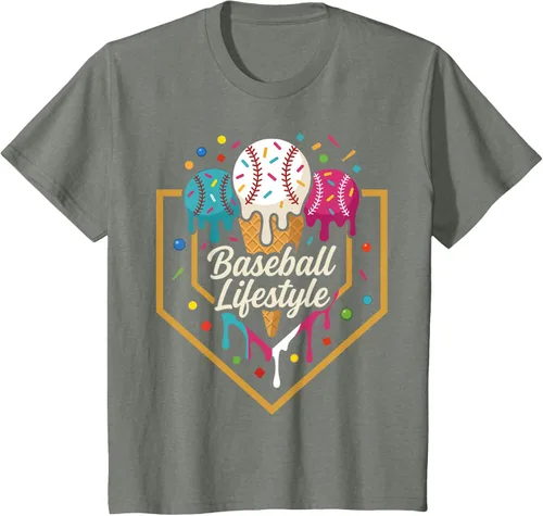 Vista 116 de Baseball Life Style Camiseta