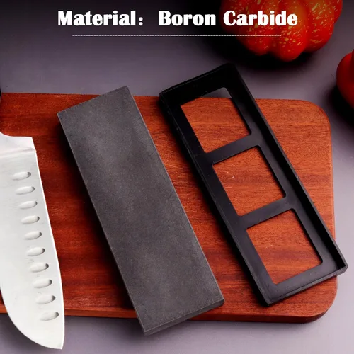 Vista 4 de 800 Grit Boron Carbide Knife Sharpening Stone,150x50x15mm