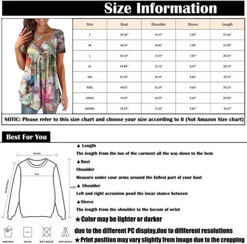 Vista 2 de Retro School Wide Sleeve Crops Womens Spring Tunic Fit Button Down Patriotic Light V Neck Tops