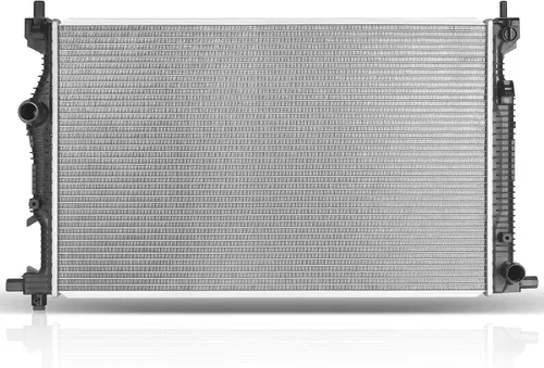 Vista 73 de SCITOO Conjunto de radiador de aluminio refrigerante del motor para 1986-1994 para Nissan D21 2.4L 3.0L 1987 para Nissan para Pathfinder 2.4L