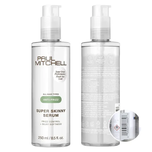 Vista 17 de Paul Mitchell El suero súper delgado acelera el tiempo de secado resistente a la humedad para el cabello encrespado