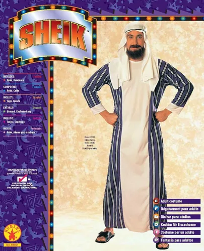 Vista 5 de Rubie's Disfraz de Sheik Colección Casa Embrujada