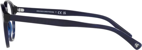 Vista 4 de Brooks Brothers Marcos redondos para gafas graduadas BB2056 para hombre