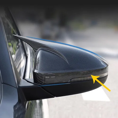 Vista 12 de MUXEE Cubierta para espejo retrovisor, para KIA Forte/K3/Cerato 2014 2015 2016 2017 2018, carcasa de señal de giro, accesorios para espejo