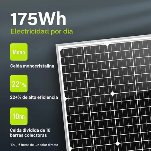 Vista 8 de Newpowa módulo panel solar 30w vatios 12v