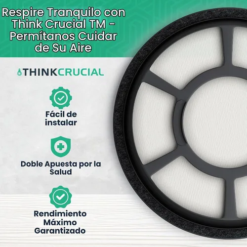 Vista 3 de 1 filtro de vacío de repuesto compatible con Black & Decker Parte # BDASV102 y modelos Air Swivel Pre Filter Parte, compatible con aspiradora