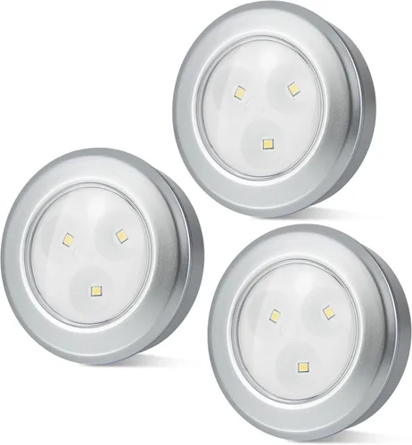 Vista 12 de BIGMONAT Luz LED para Debajo del Gabinete, Luces de Barra LED RGB de Cambio de Colores Operadas con Batería con Control Remoto, Luces LED Multicolor