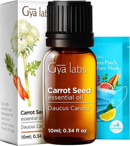 Vista 101 de Gya Labs Aceite Esencial de Madera de Agar - 0.34 Fl Oz - para Cabello, Piel, Difusor, Aromaterapia y Fabricación de Velas DIY