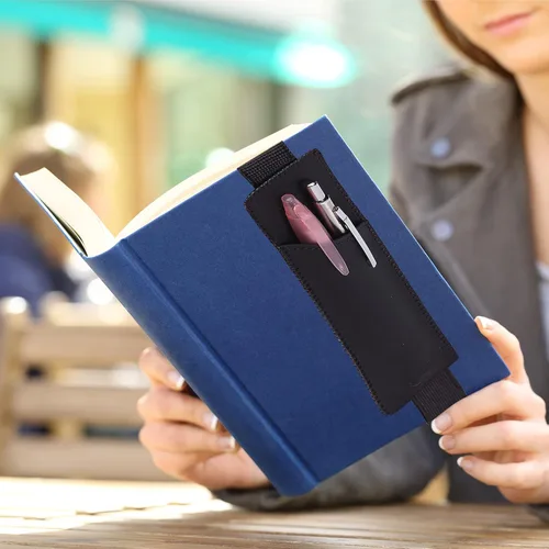Vista 7 de Mr. Pen - Soporte ajustable para bolígrafo con banda elástica para cuaderno