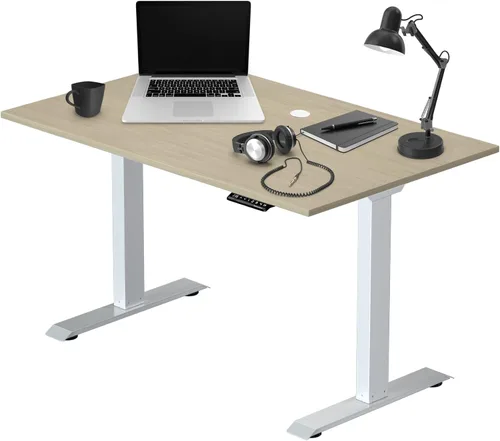 Vista 9 de Mesa de escritorio eléctrica compacta de 48 x 30 pulgadas