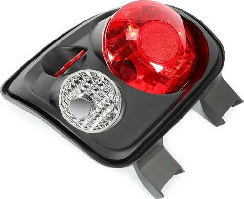 Vista 9 de Kojem Luz trasera compatible con Chevy Silverado 1999-2004 y GMC Sierra Stepside Lámparas de freno traseras de plástico con par de bombillas carcasa