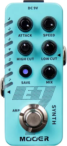 Vista 10 de MOOER A7 - Pedal de efectos para guitarra con reverberación versátil con 7 efectos de reverberación diferentes y función de guardado
