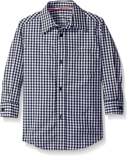 Vista 11 de French Toast Camisa de vestir de manga larga con botones para niños - E9004 2-Blanco