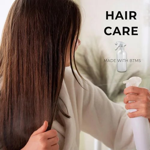 Vista 4 de Soapeauty BTMS-25 (metosulfato de behentrimonio y alcohol cetearílico) Emulsionante acondicionador para el cuidado del cabello y formulaciones sin