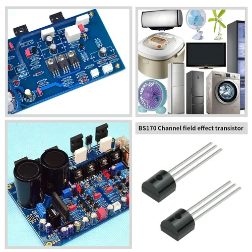 Vista 2 de The Lord of the Tools 50 piezas BS170 Mosfet transistor Rectificador de canal N Rectificador MOSFET Tubo N-canal de efecto de campo Tubos Accesorios