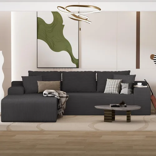Vista 20 de NAYA 69" Oversised Loveseat Sofa, Compressed Boneless Couch with 2 Deep Seat, Modern Upholstered Cloud Couch for Living Room, Bedroom, Apartment, No