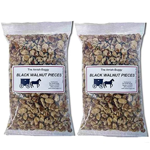 Vista 3 de Snack Nuts (piezas de nogal negro crudo, 12 onzas, paquete de 2)
