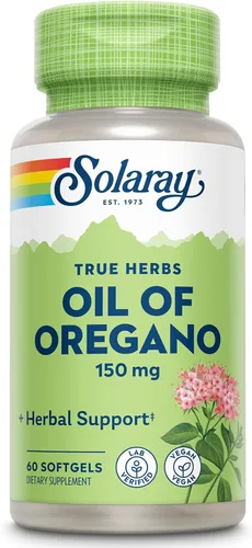 Vista 3 de SOLARAY Oil of Oregano 150 mg Softgels, 120 Softgels (Pack of 2)
